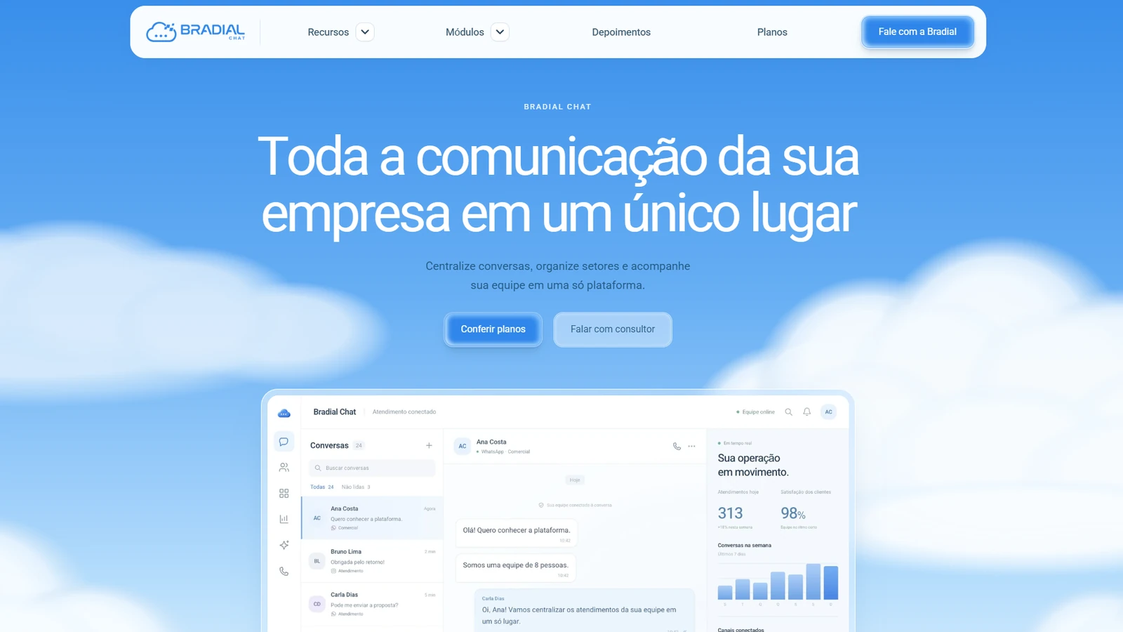 Bradial Chat